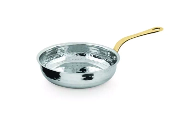 Patelnia do serwowania, kolor stal młotkowana, poj. 600 ml | AMBITION 287681