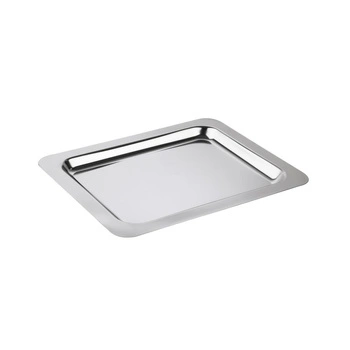 Taca FPROFI LINE, polerowana, ze stali nierdzewnej, 32.5x26.5x2 cm | APS 12100