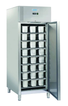 Szafa mroźnicza do lodów jednodrzwiowa, stal nierdzewna, 800 l, automatyczne odszranianie | ARKTIC 236819