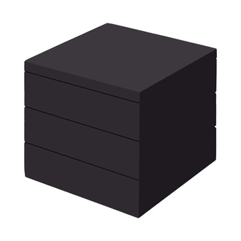 Podstawa bufetowa Madeira Black 17,5x17,5 cm | FINE DINE 504802