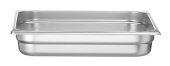 Pojemnik GN 2/3 gł. 6,5 cm ze stali nierdzewnej PROFI LINE | HENDI 801338