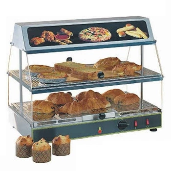 Witryna grzewcza przelotowa z nawilżaniem, 2 GN 1/1 | ROLLER GRILL WDL 200