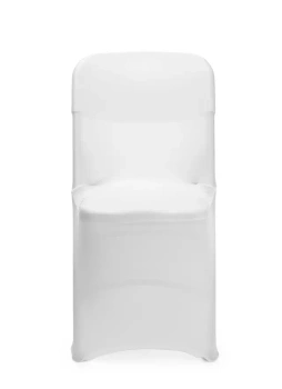Pokrowiec na krzesło cateringowe, biały, 54x44x84 cm | HENDI 816363