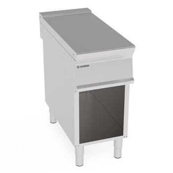 Blat roboczy na podstawie otwartej, T-90, 30x90x90 cm | TECNOINOX 316233