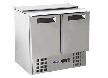 Stół chłodniczy sałatkowy 2-drzwiowy z pokrywą uchylną, 247 l, 90x70x86 cm, 145 W | ARKTIC 236161