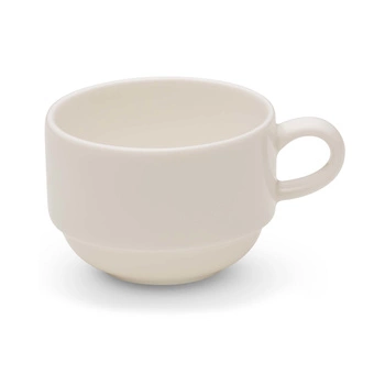 Filiżanka porcelanowa sztaplowana CREMA - 230 ml | FINE DINE 770733