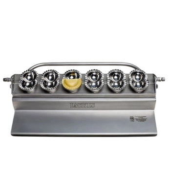 Wyciskacz do pierogów, pierogarka ręczna 6-pozycyjna 3/4 głęboka | LASKUS 099D1C