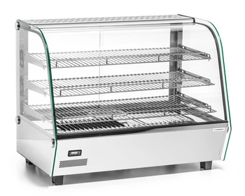 Witryna ekspozycyjna grzewcza przeszklona 160 l, 1.5 kW | FORGAST FG09656