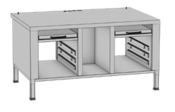 Podstawa na nóżkach ze stali nierdzewnej do iVario 2-S | RATIONAL 60.31.539