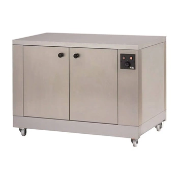 Podstawa z komorą rozrostu na kołach do pieca Ideck 65.105 - wys. 100 cm | MORETTI FORNI MFL65.105/100