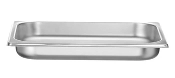 Pojemnik GN 1/2 gł. 4 cm ze stali nierdzewnej PROFI LINE PRERFOROWANY | HENDI 802441