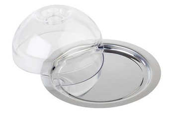 Taca z pokrywą FINESSE, stal nierdzewna, 22.5x9.5 cm | APS 13622