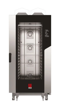 Piec konwekcyjno-parowy gazowy Millenial Black Mask Gastro 20xGN 1/1 | TECNOEKA MKF2011GBM