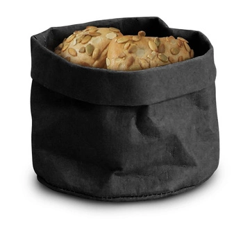 Torba na pieczywo papierowa czarna | HENDI 429211