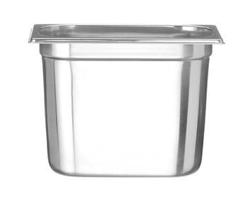 Pojemnik GN 1/4 gł. 20 cm ze stali nierdzewnej PROFI LINE | HENDI 801604