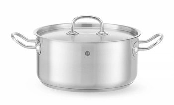 Garnek ze stali nierdzewnej niski - poj. 5 l Kitchen Line | HENDI 836026