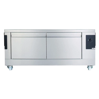 Podstawa z nawilżaną komorą rozrostu na kołach do pieca S105 - wys. 60 cm | MORETTI FORNI MFS105SLHUM60