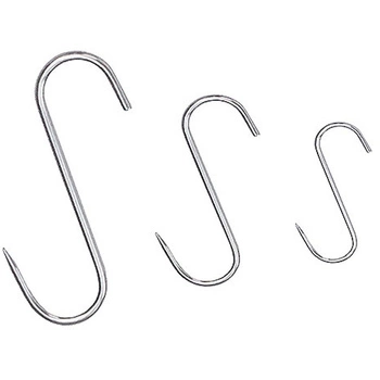 Hak rzeźniczy ze stali nierdzewnej, 85 mm | CONTACTO 485/080