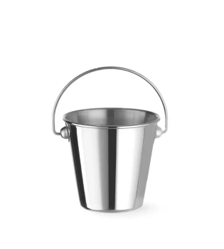 Mini wiaderko do przekąsek z uchwytem, ⌀90x(H)85mm | HENDI 425725