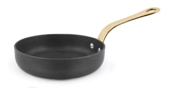 Patelnia do serwowania z anodyzowanego aluminium, kolor czarny - poj. 500 ml | AMBITION 287631