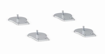 Zestaw do mocowania na podłodze do iVario L i XL | RATIONAL 60.72.905