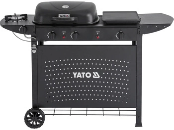 Grill gazowy, ASAHI 4 palniki, 11 kW 48 x 37 cm | YATO YYG-20008