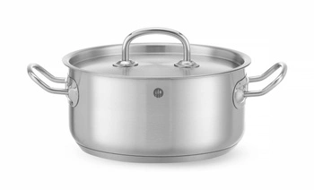 Garnek ze stali nierdzewnej niski - poj. 3 l Kitchen Line | HENDI 836019