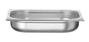 Pojemnik GN 1/2 gł. 6,5 cm ze stali nierdzewnej KITCHEN LINE perforowany | HENDI 807323