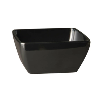 Miska PURE z melaminy czarna, 19x19x9 cm, 1.5 l | APS 83468