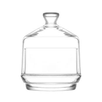 Cukiernica z pokrywką szklana Brighton 285 ml | LAV LH-BRIGHTONS1