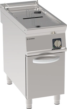 Frytownica elektryczna jednokomorowa sterowana elektronicznie, 17 l 16,5 kW z podstawą zamkniętą | TECNOINOX 316166