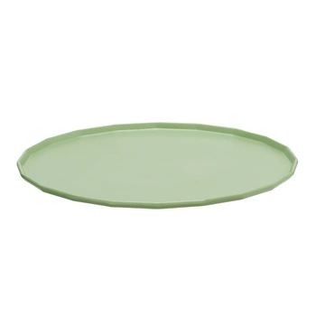Patera z melaminy - taca, Metropolis, zielona, 30 cm | FINE DINE 562550