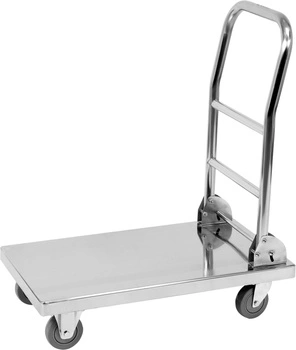 Wózek platformowy nierdzewny składany | YATO YG-09080