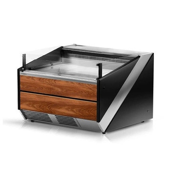 Lada chłodnicza z szybą prostą krótką | RAPA L-Xi/135/120