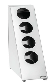 Pojemnik na sztućce stalowy BK40H | BARTSCHER 500443