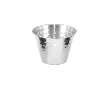 Ramekin Charms, finger food, stal młotkowana, śr. 6 cm, poj. 70 ml | AMBITION 287675