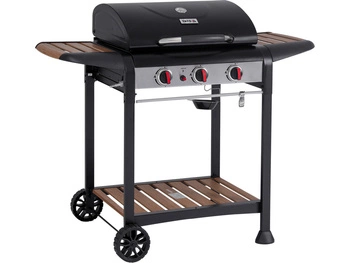 Grill gazowy, NATORI 9 kW, 3 palniki 60 x 42 cm | YATO YG-20009