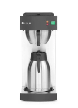 Ekspres przelewowy do kawy, 2 l, stal nierdzewna, 1.4 kW | HENDI 211052