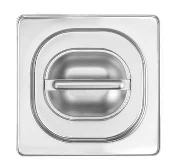 Pokrywka GN 1/6 z uszczelką silikonową | HENDI 802656