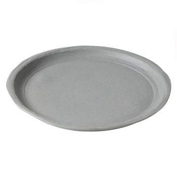 Talerz porcelanowy płytki No.W śr. 21 cm szary | TOM GAST RV-654618-6