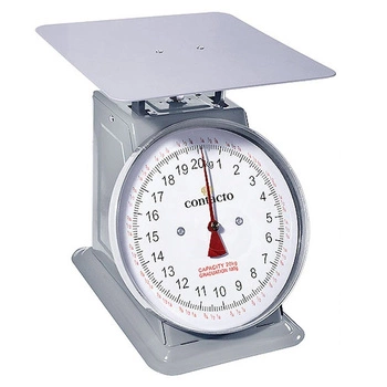 Waga kuchenna z szalką, do 20 kg, dokładność 100 g | CONTACTO 241/020