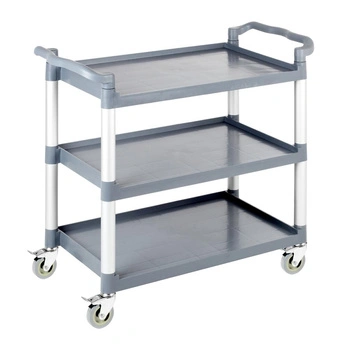 Wózek kelnerski READY, 3-półkowy z tworzywa | APS 11945