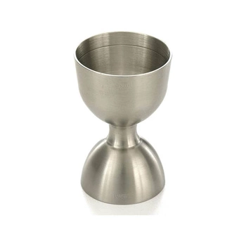 Miarka barmańska Bell z prostą krawędzią, stal nierdzewna, 25/50 ml | BARFLY M37098