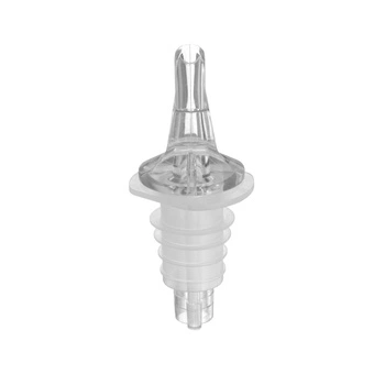 Nalewak do alkoholu przezroczysty - zestaw 4 szt. | BARUP 599426