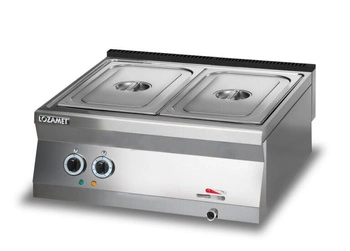 Bemar elektryczny stołowy, nastawny, 2x GN 1/1 + 2x GN 1/3,  230 V, 3.6 kW | LOZAMET L900.BE900