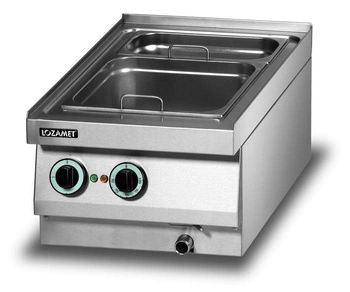 Bemar elektryczny stołowy, nastawny, GN 1/1,  230 V, 1.5 kW | LOZAMET LEW250