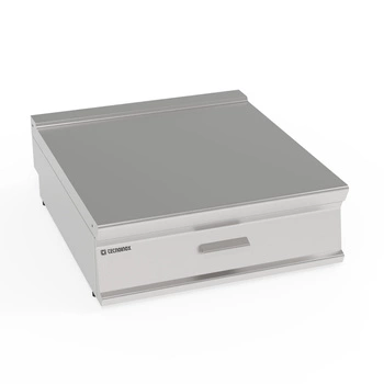 Blat roboczy z szufladą, T-90, 80x90x28 cm | TECNOINOX 396502