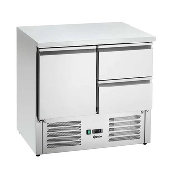 Stół chłodniczy 1-drzwi i 2 szuflady z agregatem dolnym | BARTSCHER 110257