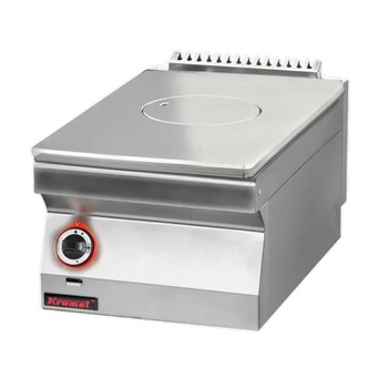 Kuchnia gastronomiczna gazowa z płytą grzewczą | KROMET 700.KG/I-400