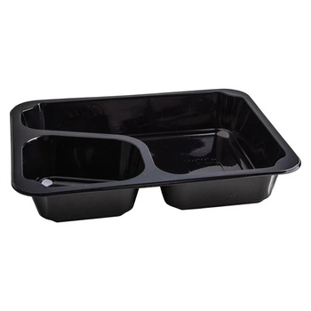 Pojemnik do zgrzewu 227x178x50 czarny 2-dzielny COLT 320szt | GUILLIN MAPCORCT22750DC